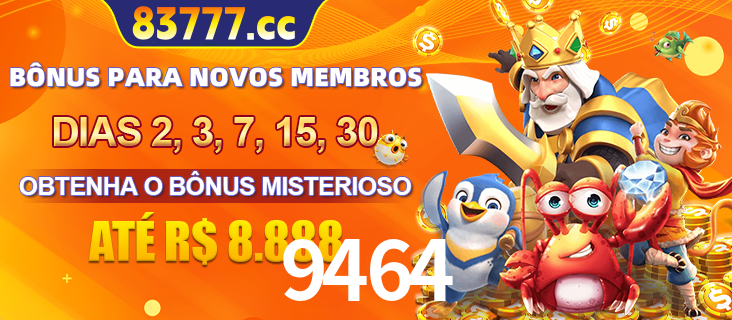 Anúncio dos benefícios para Membro VIP Sênior na plataforma 9464, incluindo bônus promocionais, semanais e mensais, ilustrado com o personagem Fortune Tiger.